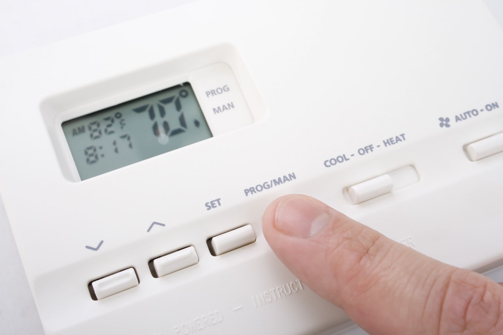 programmable thermostat